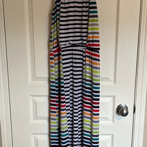 Laundry Striped Maxi Dress - Picture 3 of 11